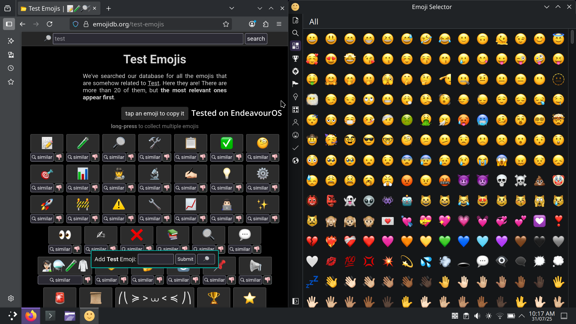 Apple Emoji Preview